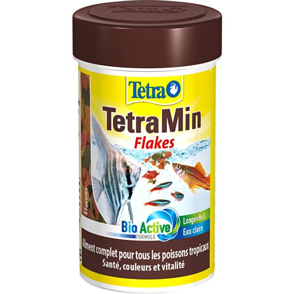 Aliment Complet Poissons Tropicaux TetraMin 100ml - TETRA