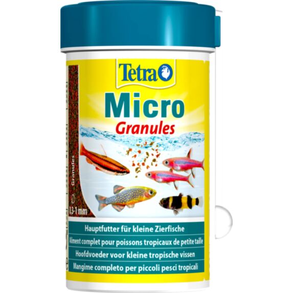 Aliment Complet Petits Poissons Microgranulés 100ml - TETRA