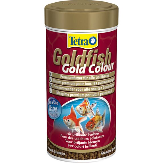 Aliment Complet Supérieur Poissons Rouges Activateur Couleur Tetra Goldfish Color 250ml - TETRA
