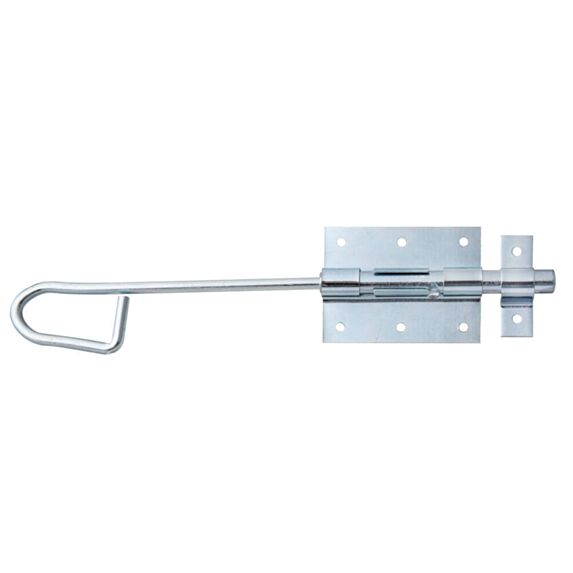 Verrou baïonnette + gâche attachée Ø13,5mm 6,7x30cm - ALBERTS