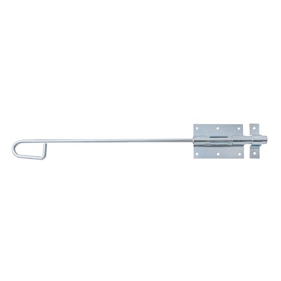 Verrou baïonnette + gâche attachée Ø15,5mm 6,7x50cm - ALBERTS
