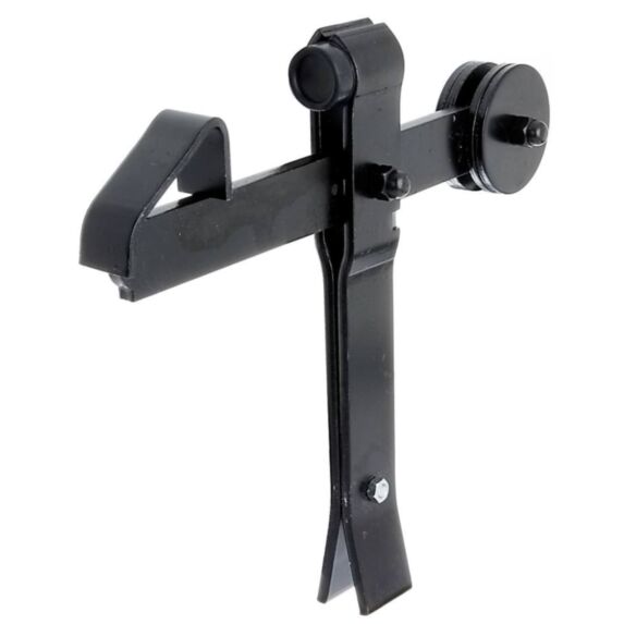 Arrêt de portail à bascule 24x30cm noir - ALBERTS