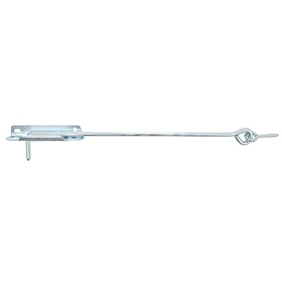 Crochet crémaillère + platine d'arrêt ajustable Ø8mm 30cm - ALBERTS