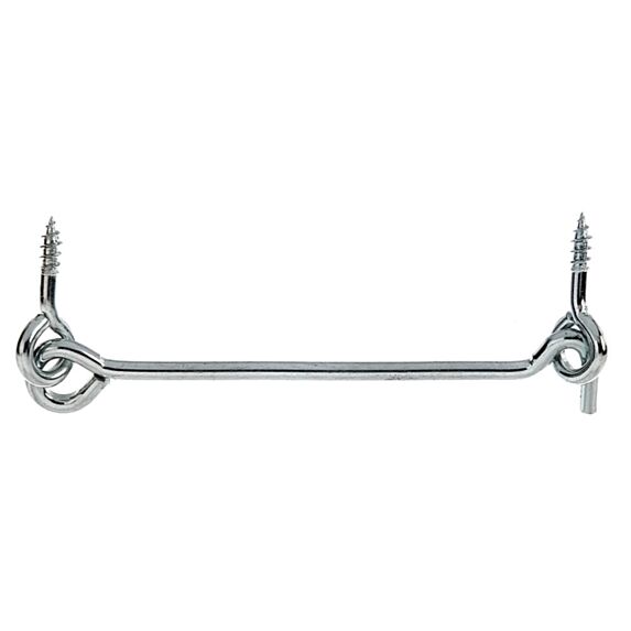 Crochet contrevent + œillets Ø4mm 12cm - ALBERTS