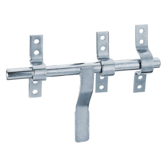 Verrou de box Vervelle + gâche attachée Ø14mm 1,6x8,3cm - ALBERTS