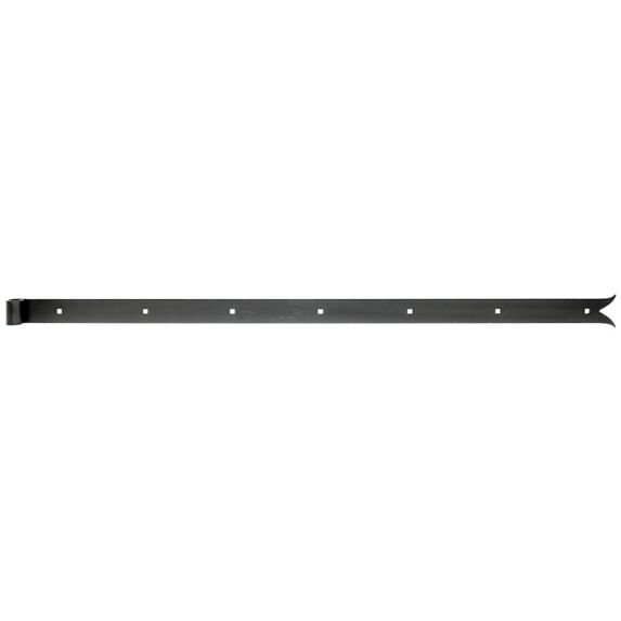 Penture bout queue de carpe Ø16mm 4x100cm noir - ALBERTS