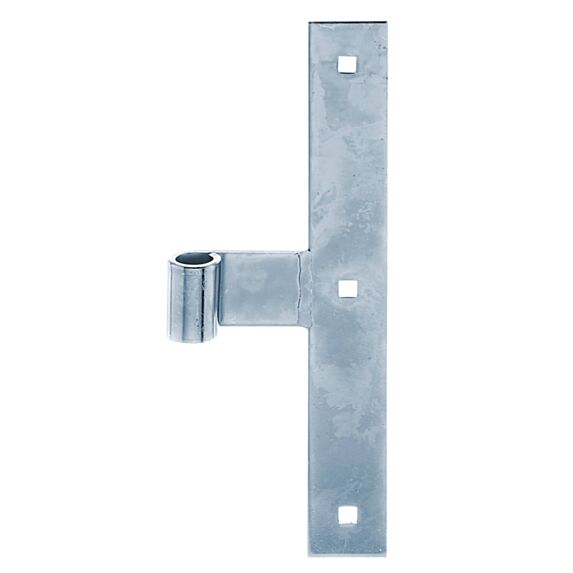 Penture milieu bout droit Ø14mm 25x3,5x0,4cm zingué - ALBERTS