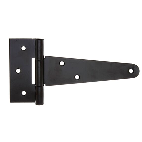 Penture anglaise large + goupille non rivetée Ø6mm 4,6x14,8cm noir - ALBERTS