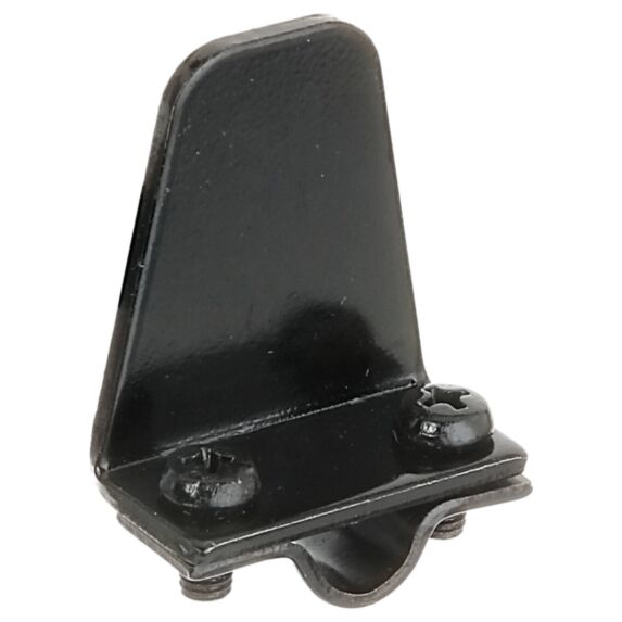 Butée d'arrêt de volet ronde Marseillais 4x3,5cm noir - ALBERTS