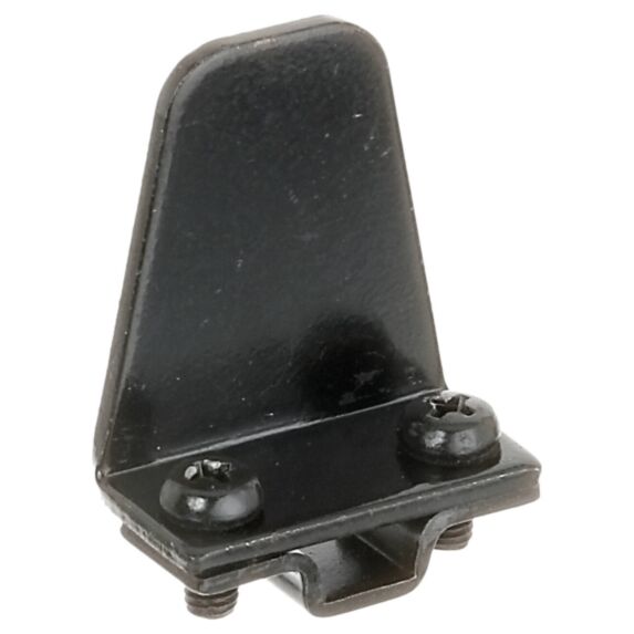 Butée d'arrêt de volet carrée Marseillais 4x3,5cm noir - ALBERTS