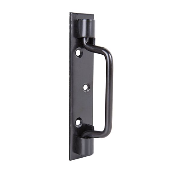 Poignée Saint Etienne + de vis fraisés Ø7mm L.142mm laqué noir - ALBERTS