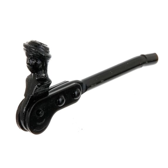 Arrêt de volet à sceller tête bergère sans butée noir - ALBERTS