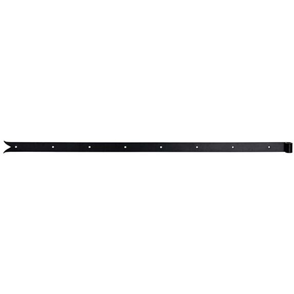 Penture bout queue de carpe Ø16mm 4x116cm noir - ALBERTS