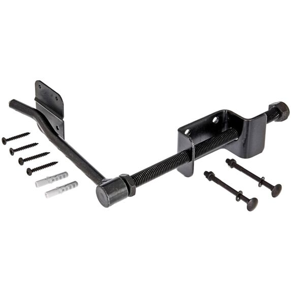 Arrêt de volet à poignée 18cm noir - ALBERTS