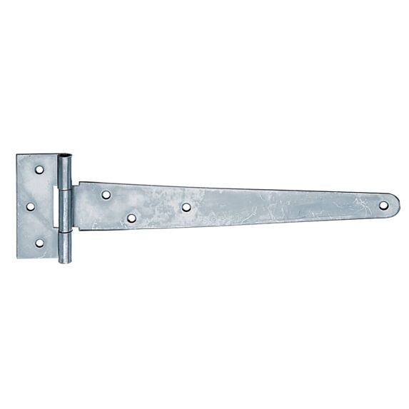 Penture anglaise + trous de vis fraisés Ø6mm 4,6x29,4cm - ALBERTS