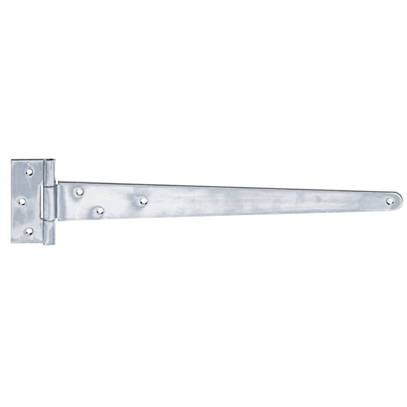 Penture anglaise + trous de vis fraisés Ø6mm 4,6x39,7cm - ALBERTS