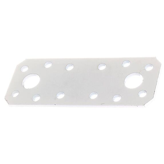 Équerre de chaise renforcée bouts arrondis à visser 35x96x2,5mm - ALBERTS