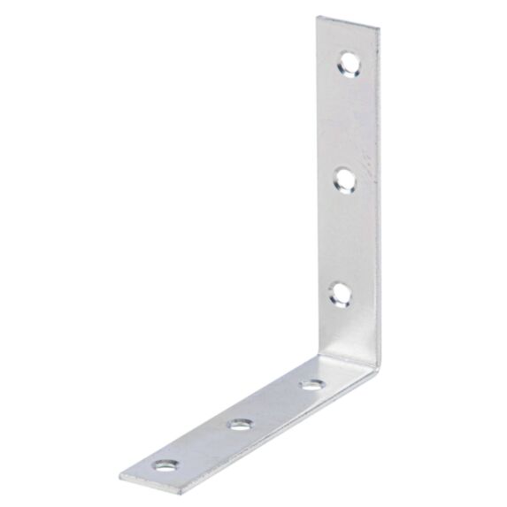 Équerre de chaise 19x100x2mm Ø5,3mm 6 trous - ALBERTS