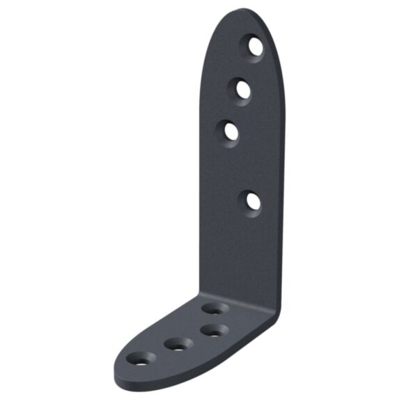 Équerre de poutre Ovado 35x120x4mm Ø7mm 8 trous - ALBERTS