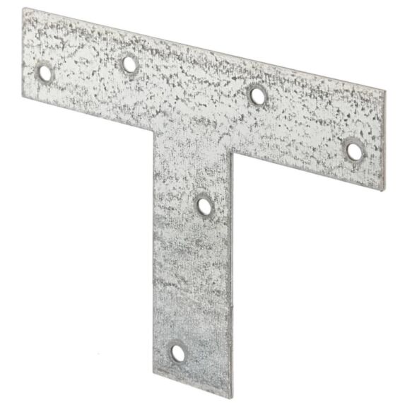 Platine d'assemblage en T 30x110x2mm Ø5mm 6 trous - ALBERTS
