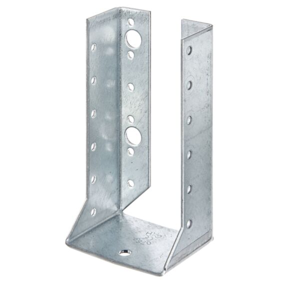 Support U Ailes intérieures 128x2mm Ø5mm 28 trous - ALBERTS