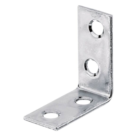 Équerre de chaise 14x30x1,5mm Ø4,5mm 4 trous - ALBERTS