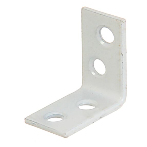 Équerre de chaise blanche 40x40x15mm - ALBERTS