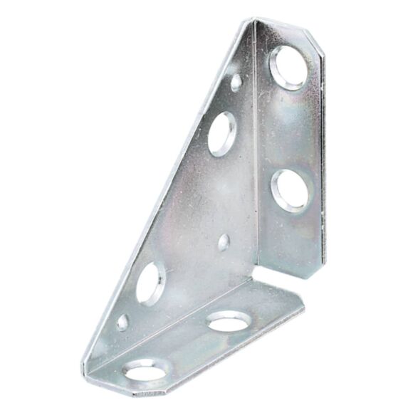 Coin métallique 70x50x1,5mm Ø6,5mm 6 trous - ALBERTS