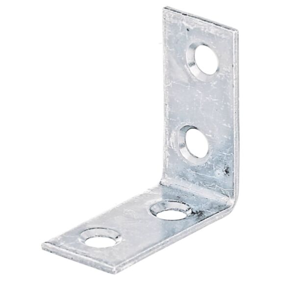 Équerre de chaise 14x30x1,5mm Ø4,5mm 4 trous - ALBERTS