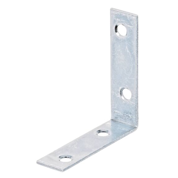 Équerre de chaise 16x60x1,75mm Ø4,5mm 4 trous - ALBERTS