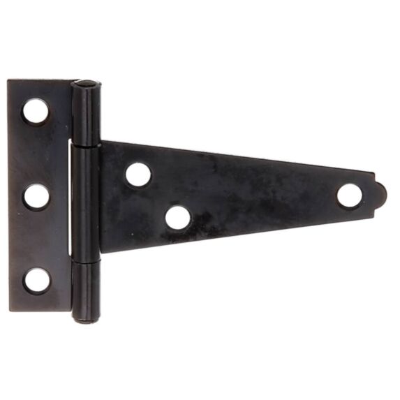 Penture Anglaise légère + goupille rivetée Ø5,5mm 2,9x7,5cm noir - ALBERTS