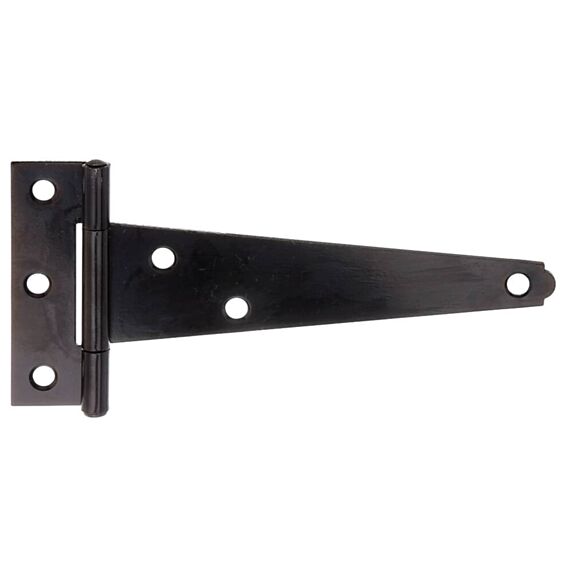 Penture Anglaise légère + goupille rivetée Ø5,5mm 3,3x12,5cm noir - ALBERTS