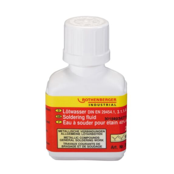 Eau à souder 24 mL pour étain - ROTHENBERGER
