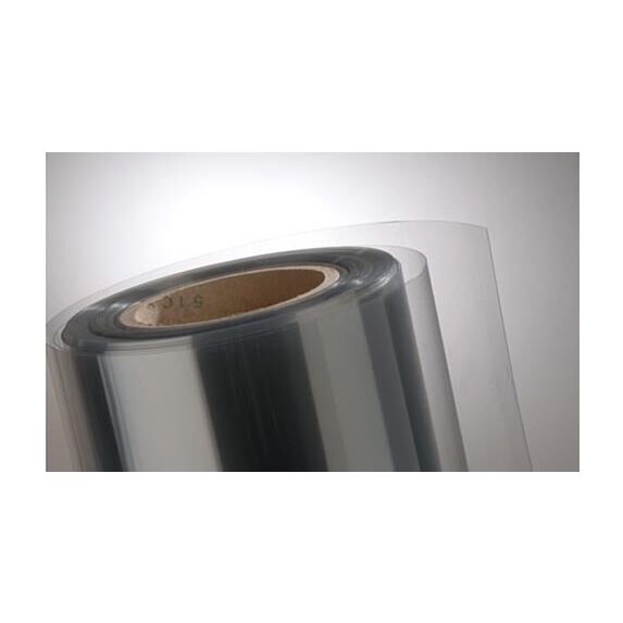 Rouleau plat pvc transparent 1.25m x 50ml épaisseur +/- 0.8mm