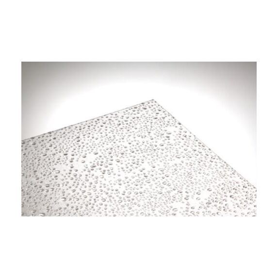 Plaque motif goutte d'eau 50 x 100 cm +/- 5mm