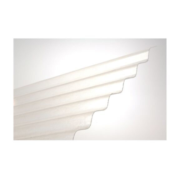 plaque pvc ondulée transparente - PLASTI-BAT