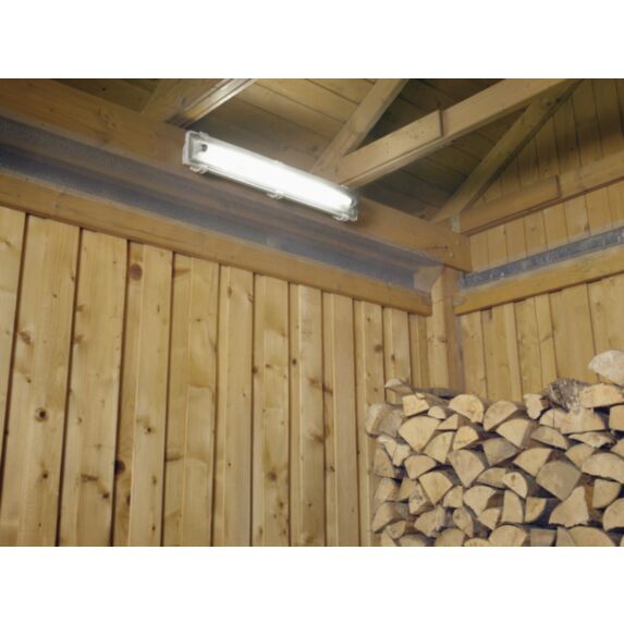 Réglette étanche + tube fluo 36W