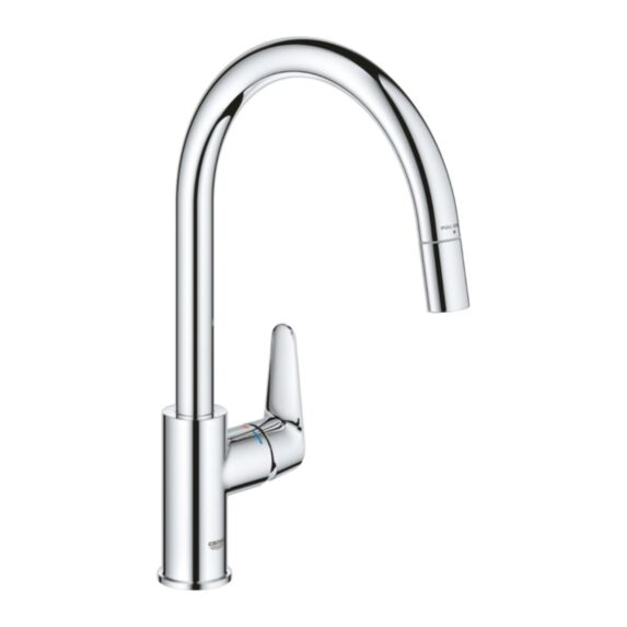 Mitigeur évier col de cygne Start Curve chrome - GROHE