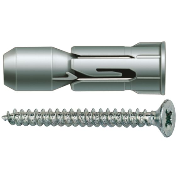 Cheville pour plaque plâtre PD10S/10K en blister