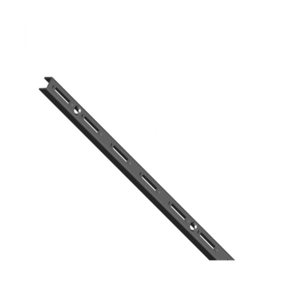 Crémaillère simple perforation en acier H. 50cm