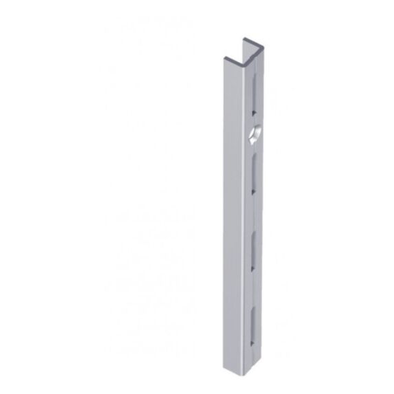 Crémaillère simple grise 50 x 1000 mm