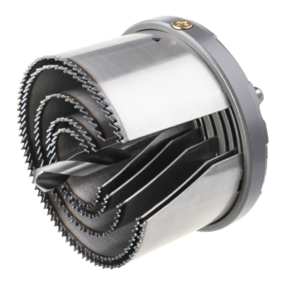 Kit scie cloche multi-lames professionnelle de qualité industrielle - WOLFCRAFT