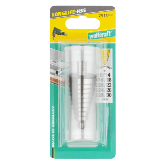 Foret étagé - diamètres graduels