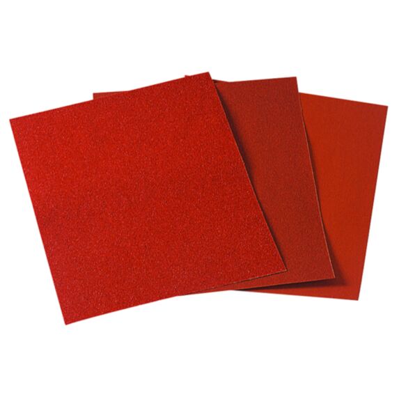 Feuille abrasive papier corindon grain 40 WOLFCRAFT