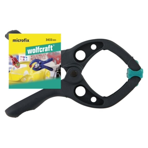 Micro-pince à ressort M - WOLFCRAFT