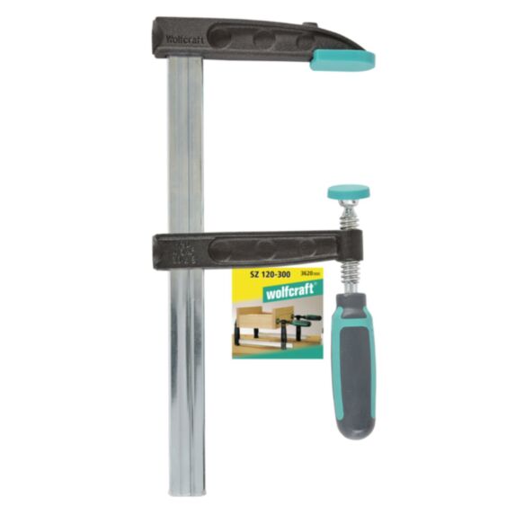 Serre-joint à vis 120-300 mm - WOLFCRAFT