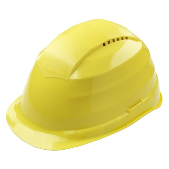 Casque de chantier jaune 