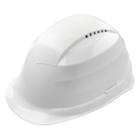Casque de chantier blanc