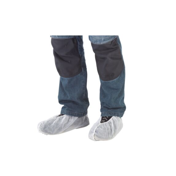 2 paires de couvre-chaussures blancs 