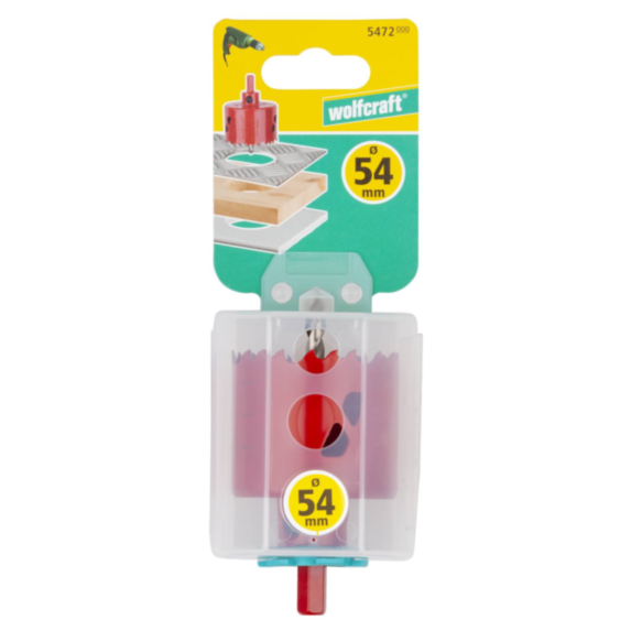 Trépan P&P multimatériaux BIM P40 Ø54 - WOLFCRAFT